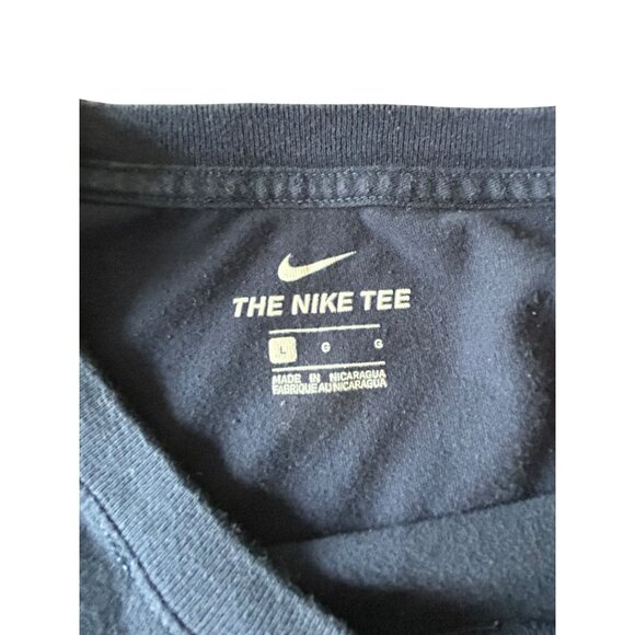 Tennessee Titans Music City Miracle T Shirt Nike Tee Sz Large Blue White Red - Picture 7 of 7